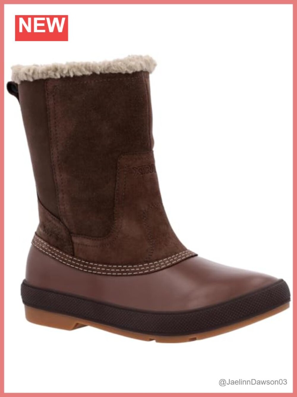 Women's Mid-Calf Waterproof Suede Boots
